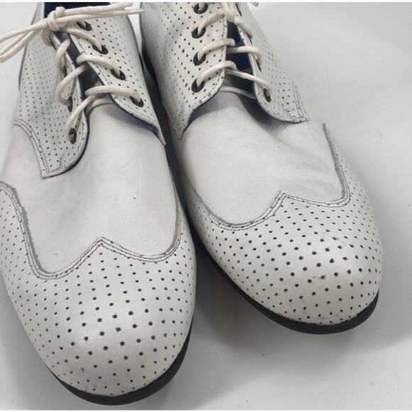Mens John fluevog perforated wingtip Oxfords main image 6